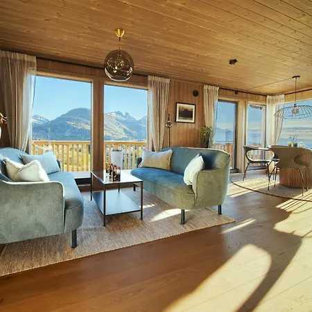 Chalet The Magic View Of Lofoten - Golden Horizon *