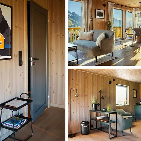 The Magic View Of Lofoten - Golden Horizon Chalet *