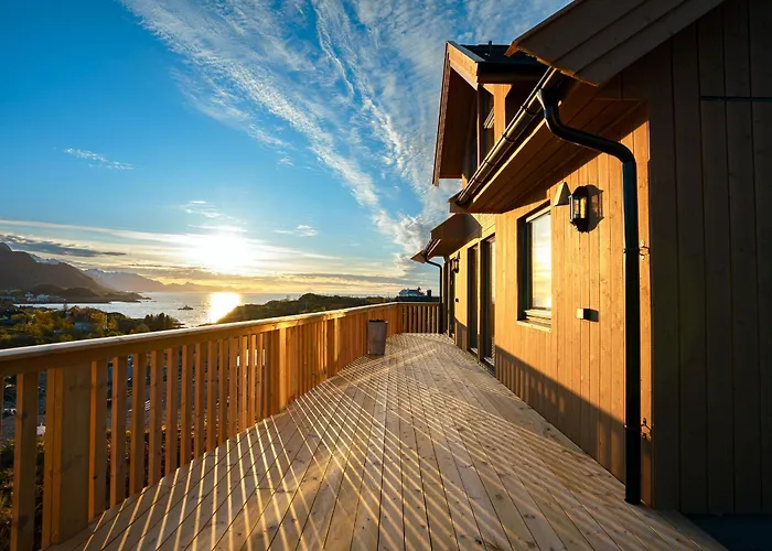 The Magic View Of Lofoten - Golden Horizon Horská chata