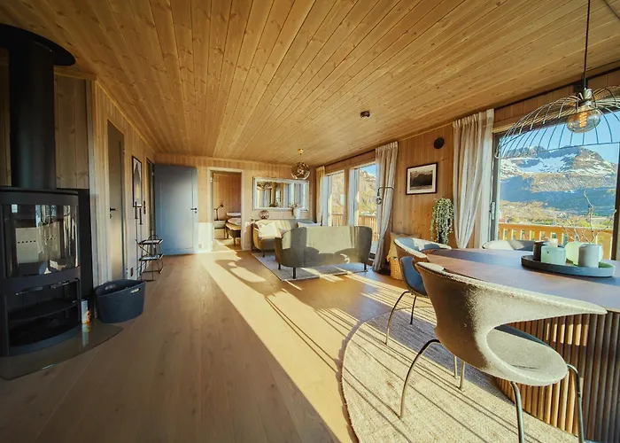 The Magic View Of Lofoten - Golden Horizon