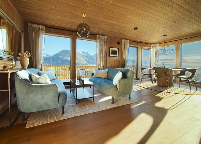 Chalet The Magic View Of Lofoten - Golden Horizon *