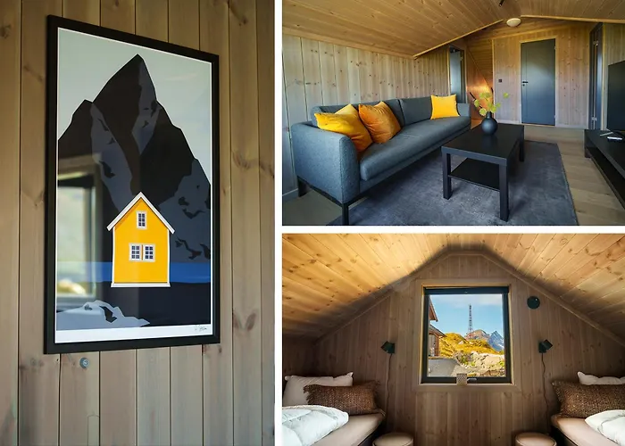 The Magic View Of Lofoten - Golden Horizon Chalet Sørvågen