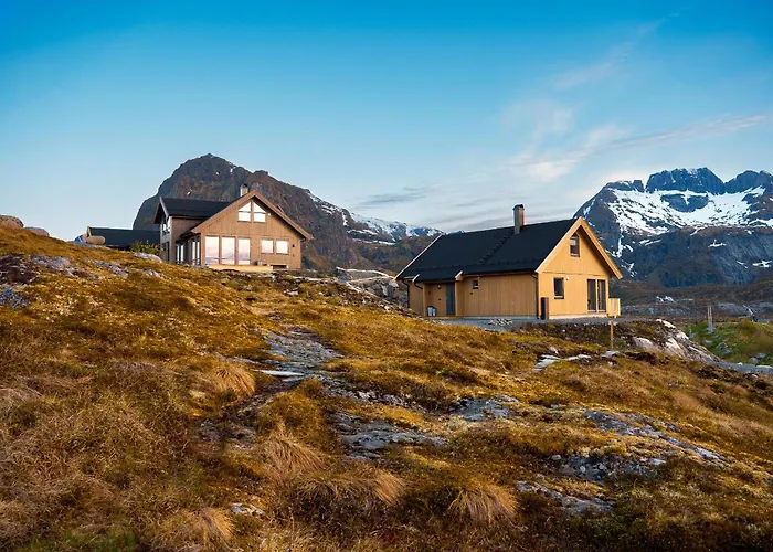 The Magic View Of Lofoten - Golden Horizon Chalet Sørvågen